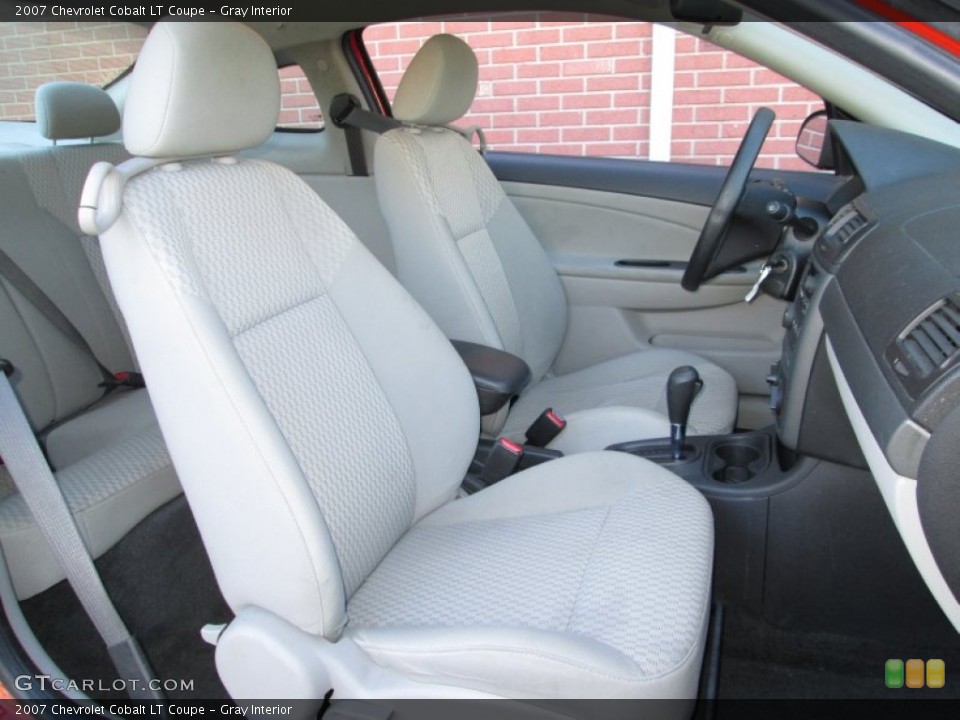 Gray Interior Photo for the 2007 Chevrolet Cobalt LT Coupe #76382143