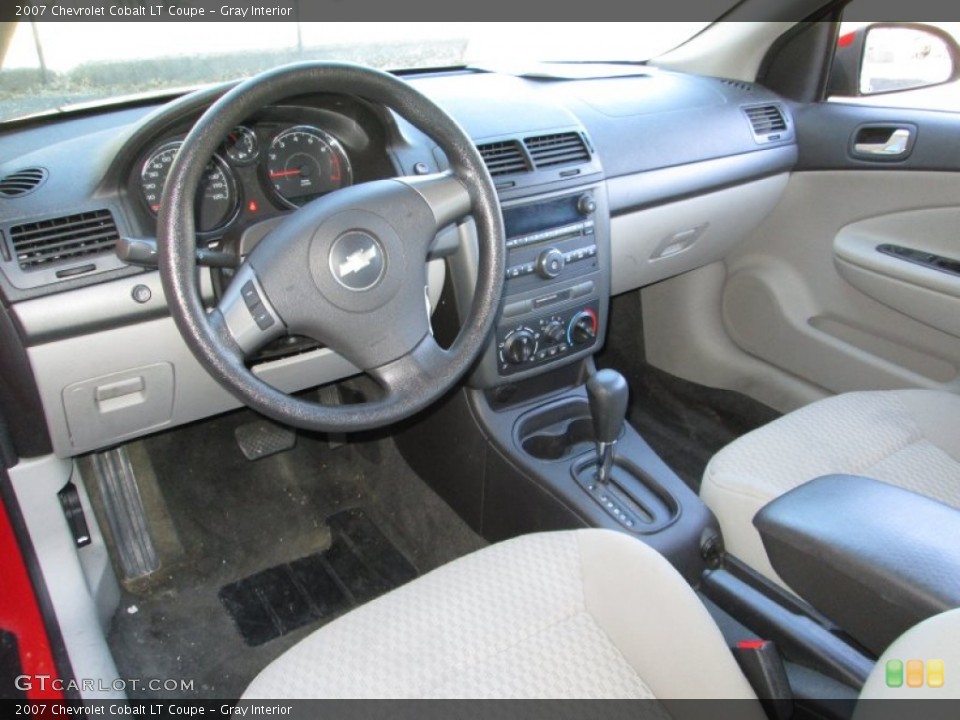 Gray Interior Prime Interior for the 2007 Chevrolet Cobalt LT Coupe #76382155