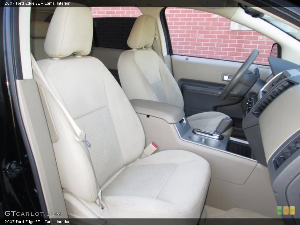 Camel Interior Front Seat for the 2007 Ford Edge SE #76382518