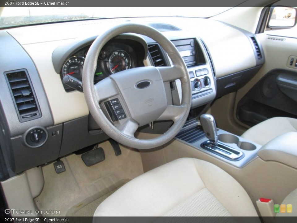 Camel Interior Prime Interior for the 2007 Ford Edge SE #76382522