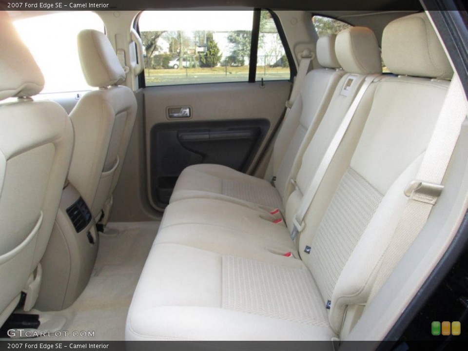 Camel Interior Rear Seat for the 2007 Ford Edge SE #76382557
