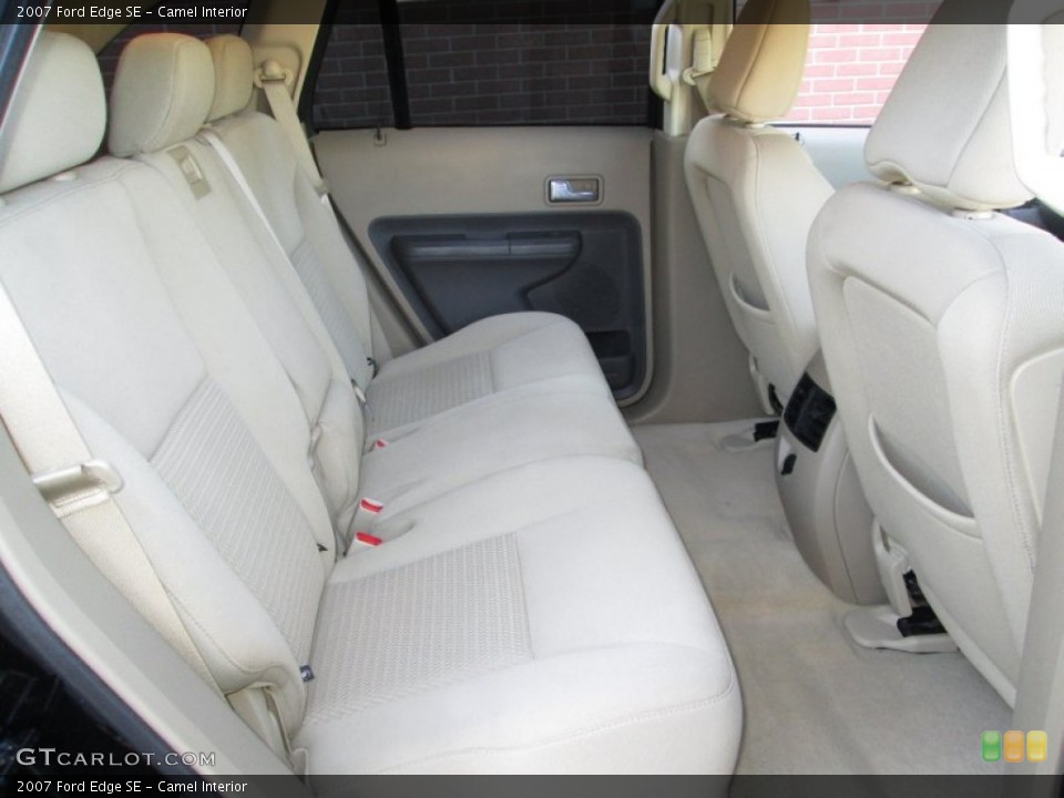 Camel Interior Rear Seat for the 2007 Ford Edge SE #76382575