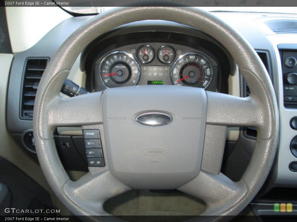 Camel Interior Steering Wheel for the 2007 Ford Edge SE #76382611