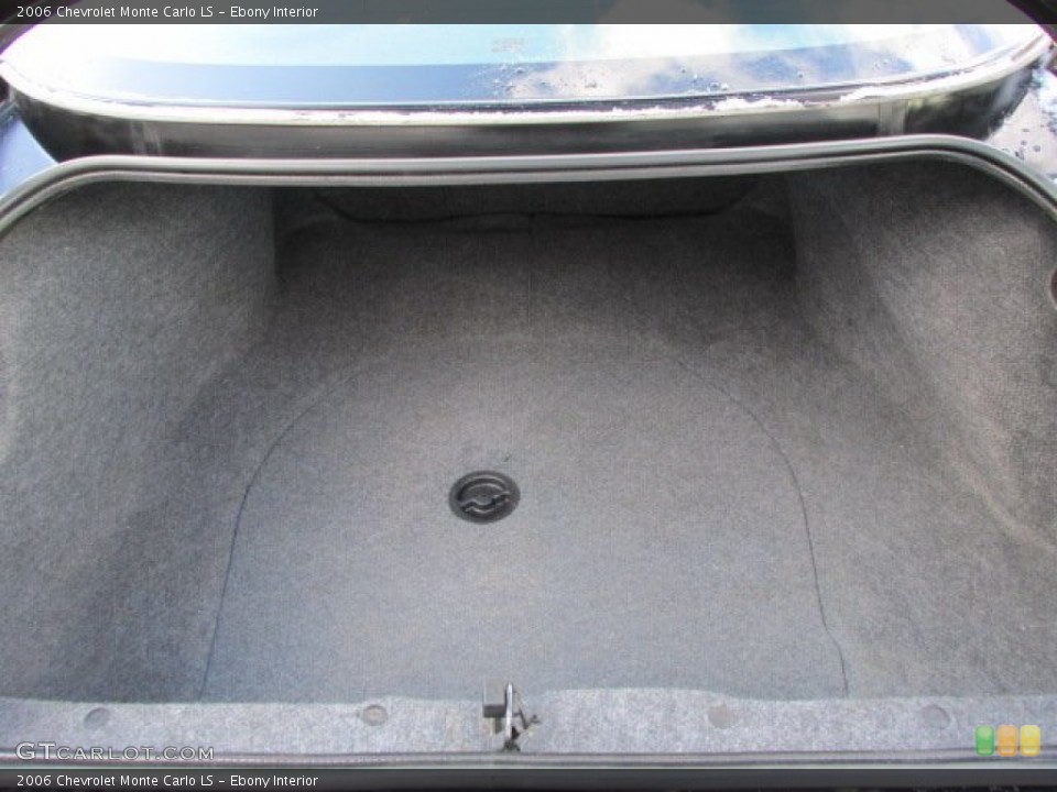 Ebony Interior Trunk for the 2006 Chevrolet Monte Carlo LS #76383083
