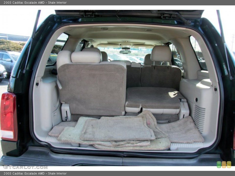 Shale Interior Trunk for the 2003 Cadillac Escalade AWD #76384584