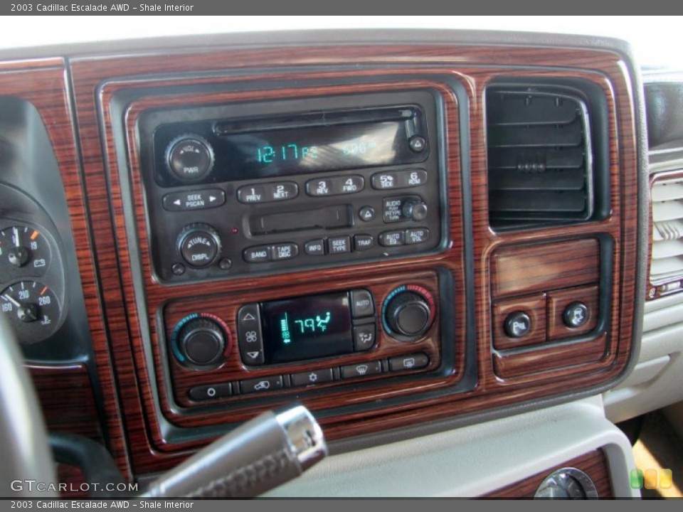 Shale Interior Controls for the 2003 Cadillac Escalade AWD #76384681