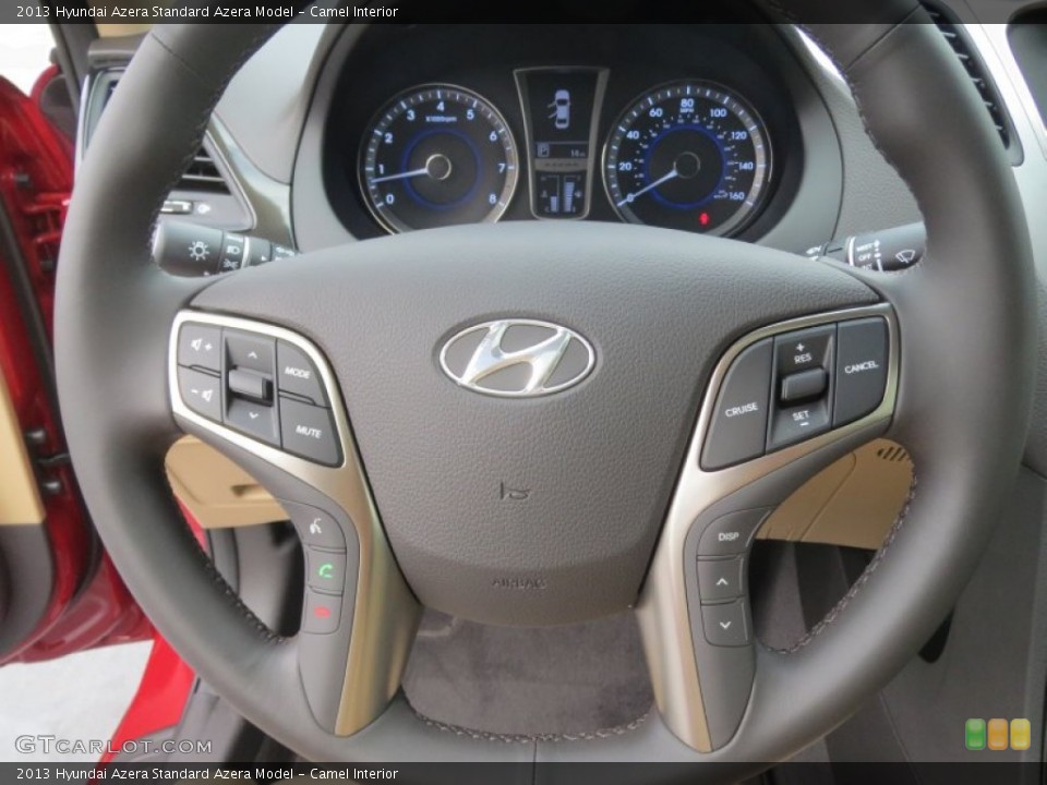 Camel Interior Steering Wheel for the 2013 Hyundai Azera  #76384765
