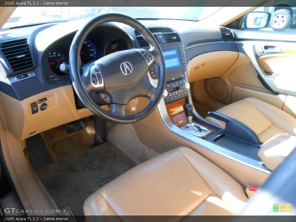 Camel Interior Prime Interior for the 2005 Acura TL 3.2 #76386439