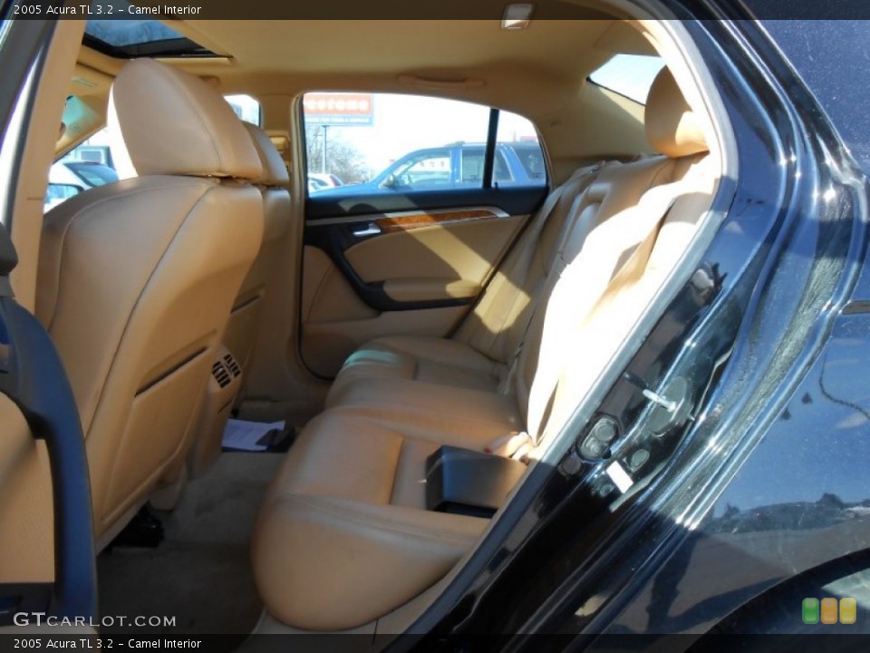 Camel Interior Rear Seat for the 2005 Acura TL 3.2 #76386520