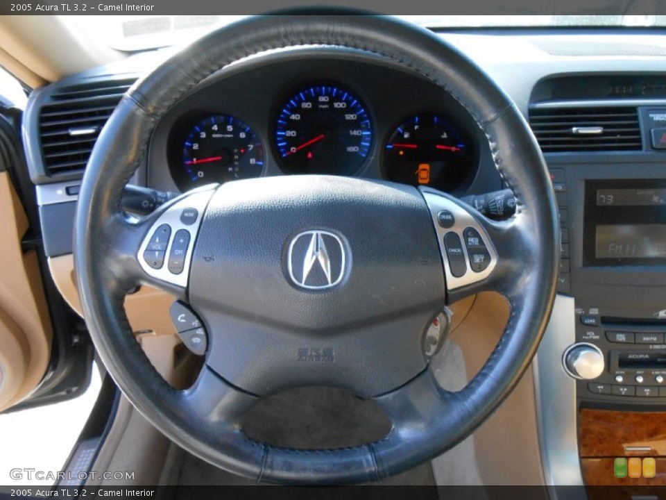 Camel Interior Steering Wheel for the 2005 Acura TL 3.2 #76386612