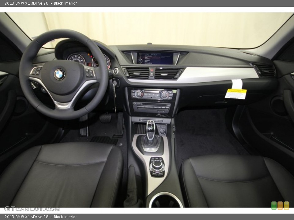Black Interior Dashboard for the 2013 BMW X1 sDrive 28i #76387996