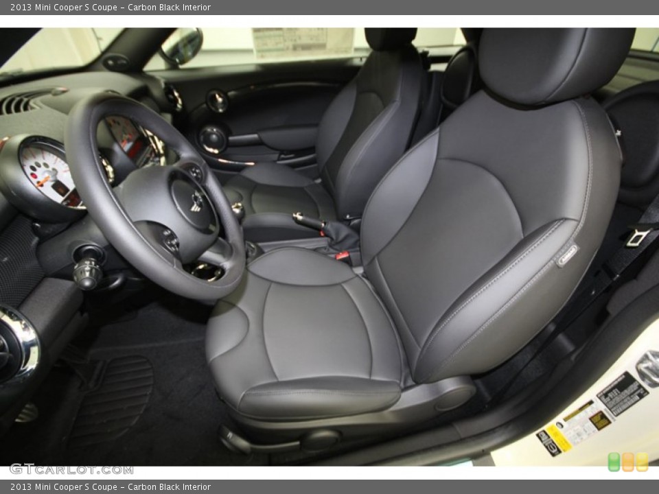 Carbon Black Interior Photo for the 2013 Mini Cooper S Coupe #76388383