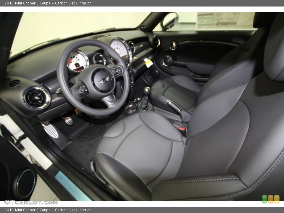 Carbon Black Interior Photo for the 2013 Mini Cooper S Coupe #76388407