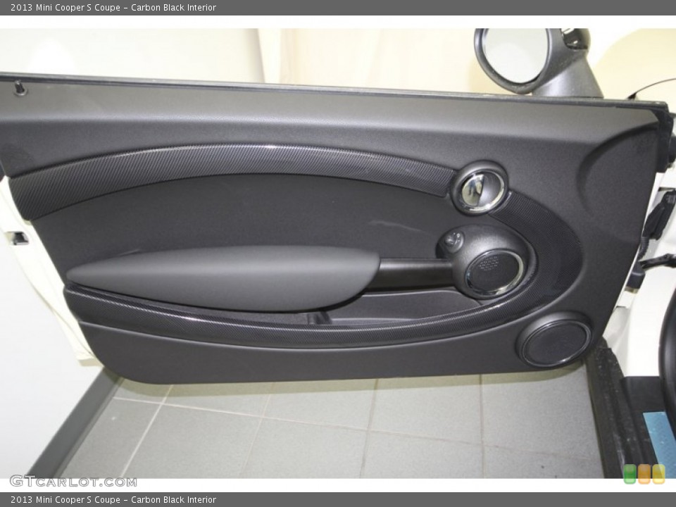 Carbon Black Interior Door Panel for the 2013 Mini Cooper S Coupe #76388410
