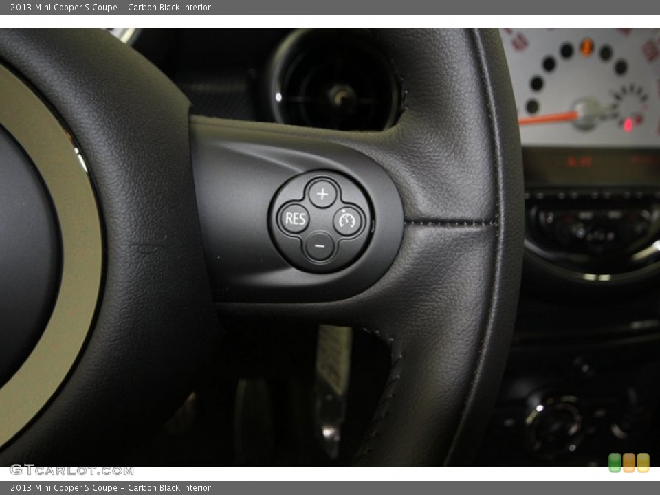 Carbon Black Interior Controls for the 2013 Mini Cooper S Coupe #76388431
