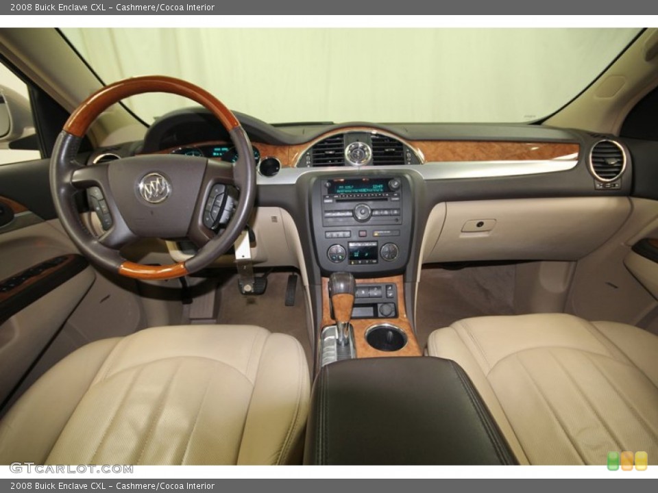 Cashmere/Cocoa Interior Dashboard for the 2008 Buick Enclave CXL #76389633