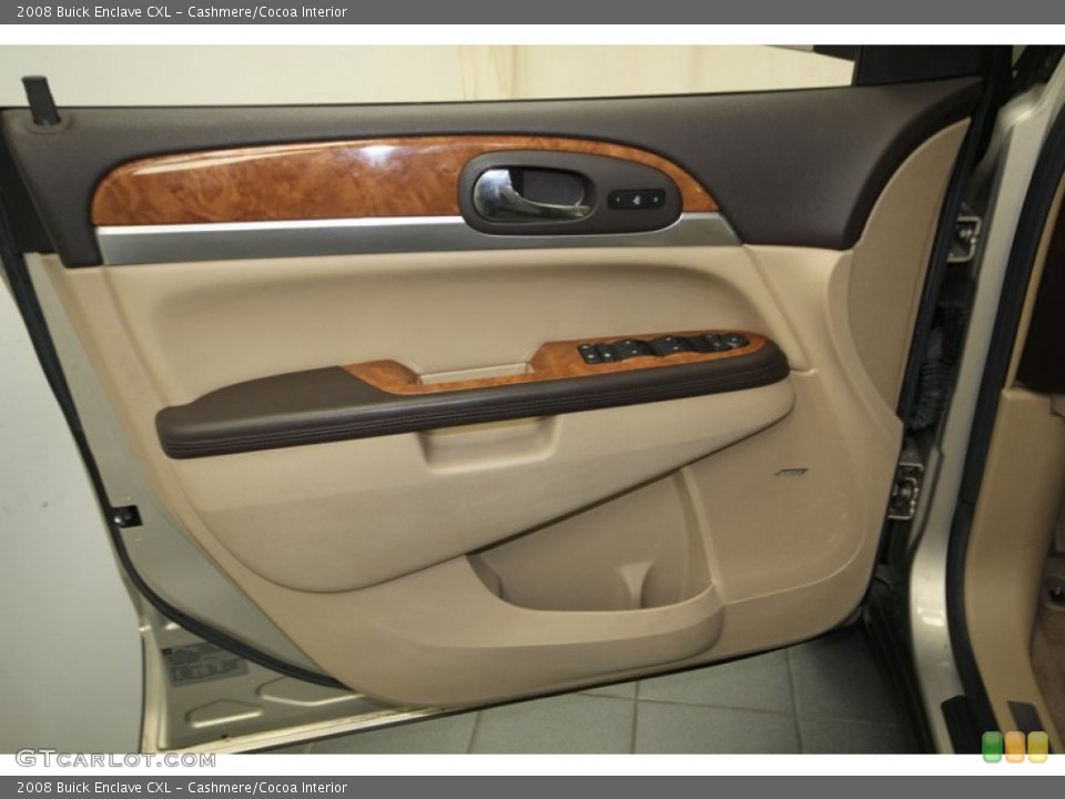 Cashmere/Cocoa Interior Door Panel for the 2008 Buick Enclave CXL #76389861