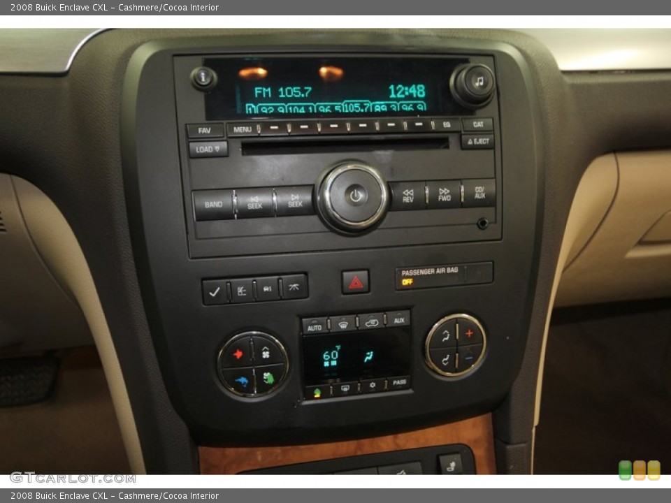 Cashmere/Cocoa Interior Controls for the 2008 Buick Enclave CXL #76389950