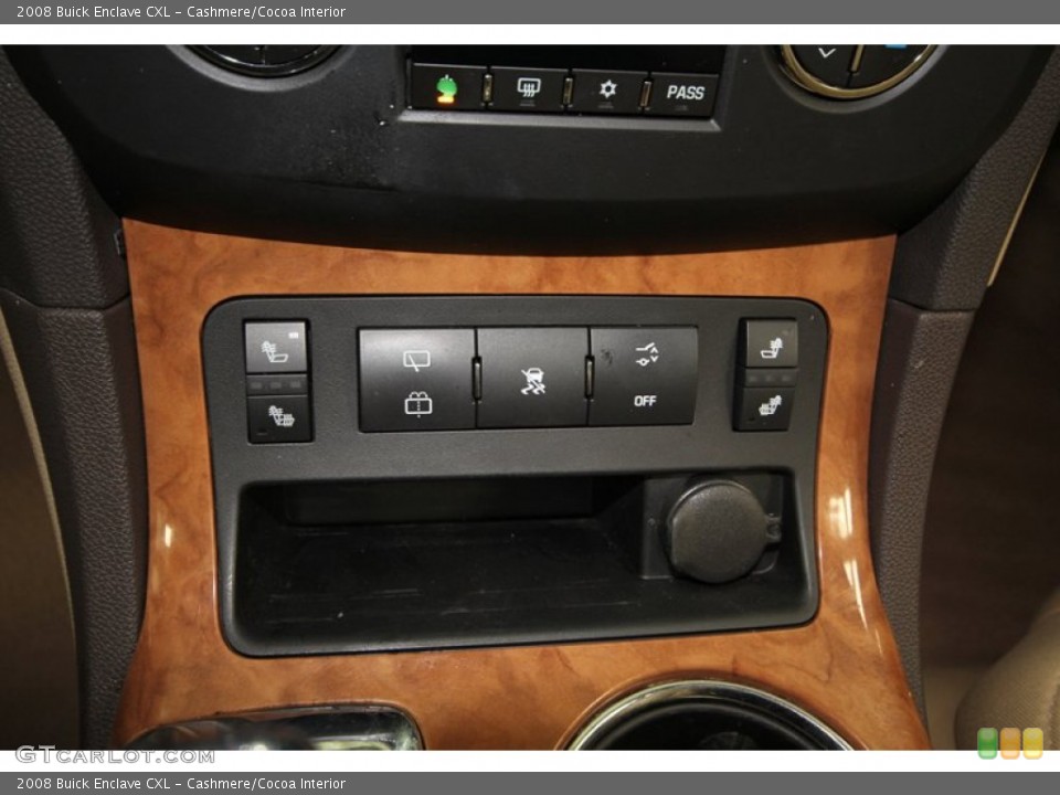 Cashmere/Cocoa Interior Controls for the 2008 Buick Enclave CXL #76389969