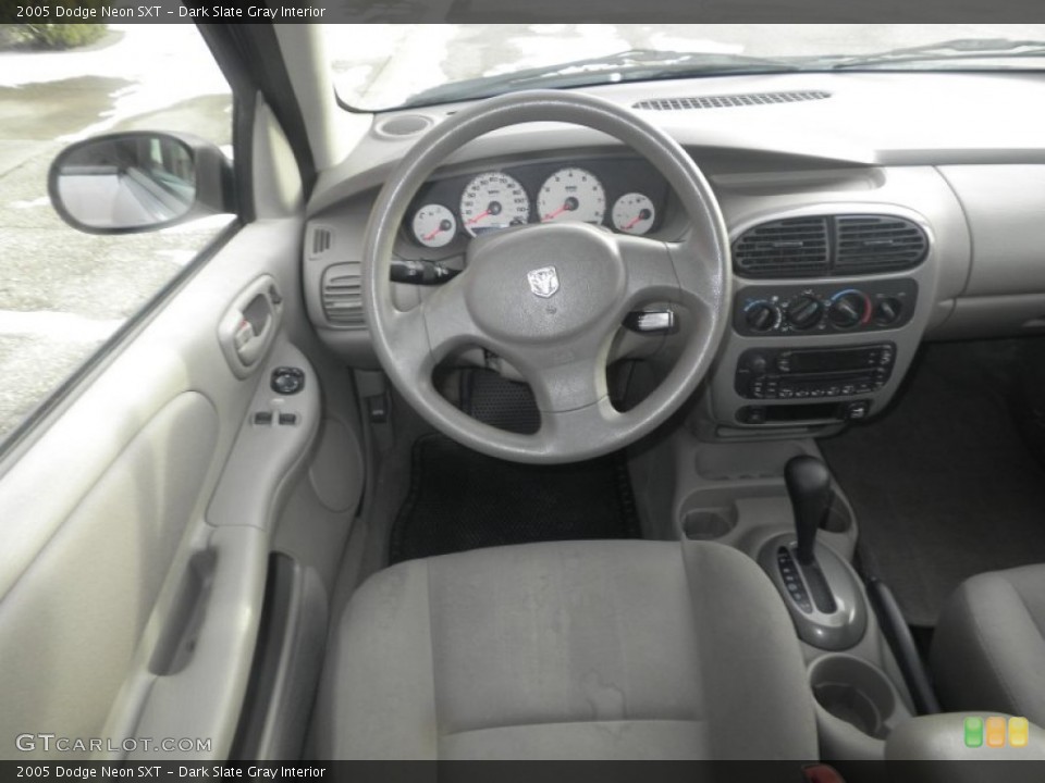 Dark Slate Gray Interior Dashboard for the 2005 Dodge Neon SXT #76390415