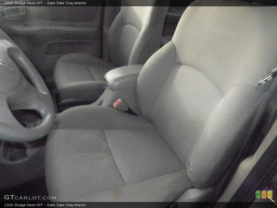 Dark Slate Gray Interior Front Seat for the 2005 Dodge Neon SXT #76390497