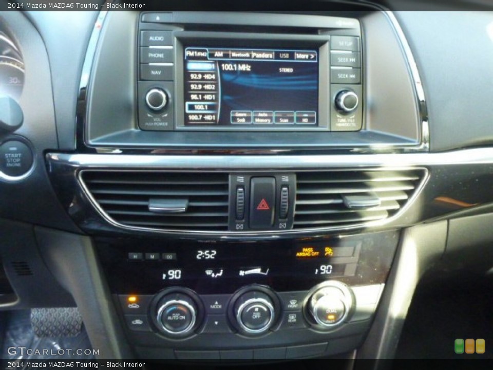 Black Interior Controls for the 2014 Mazda MAZDA6 Touring #76391176