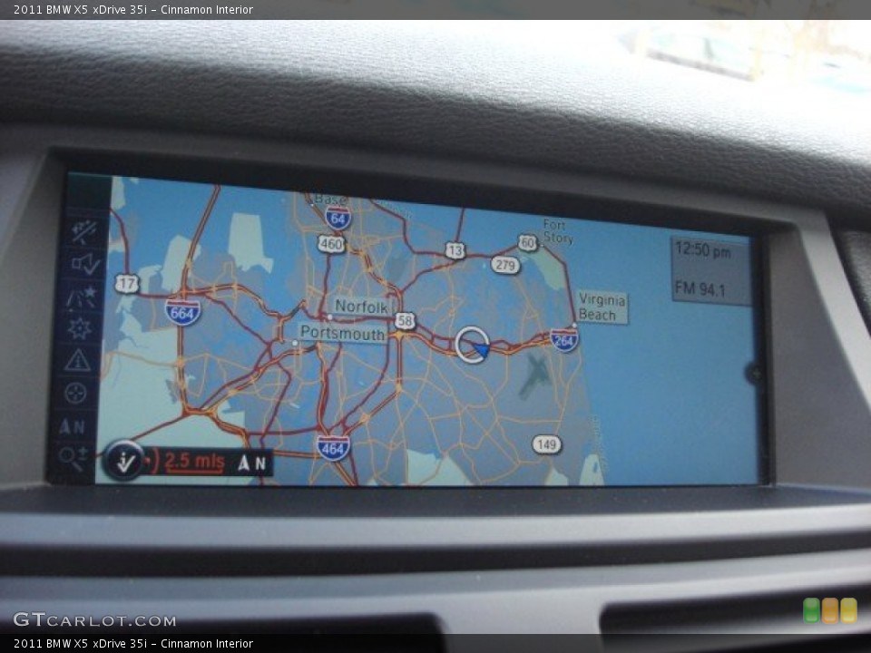 Cinnamon Interior Navigation for the 2011 BMW X5 xDrive 35i #76391507