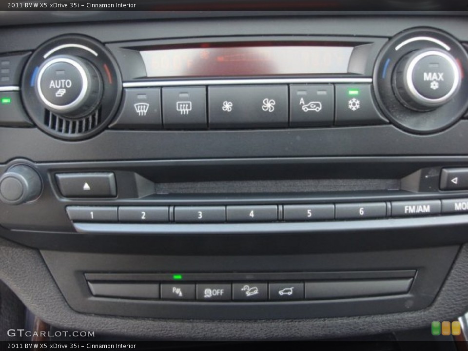 Cinnamon Interior Controls for the 2011 BMW X5 xDrive 35i #76391537