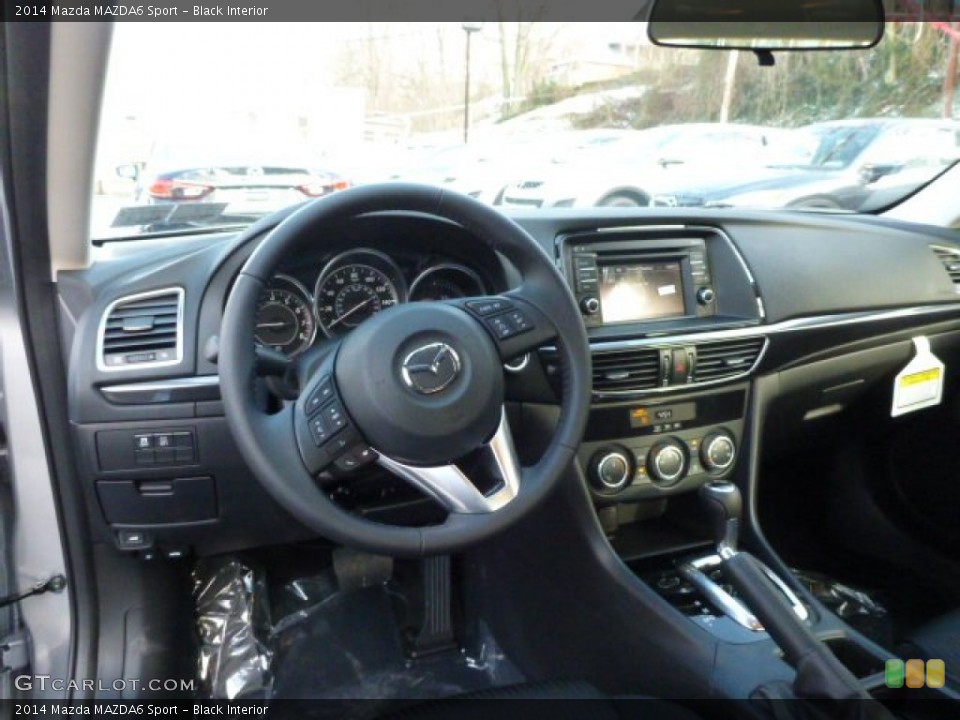 Black Interior Dashboard for the 2014 Mazda MAZDA6 Sport #76391671