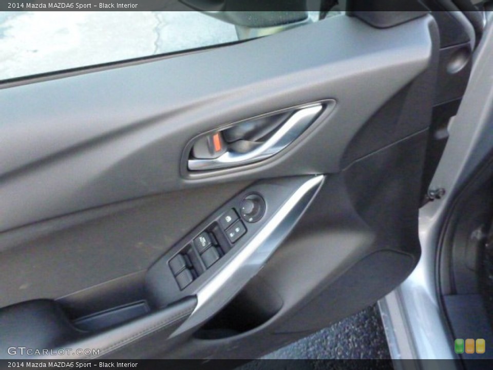 Black Interior Door Panel for the 2014 Mazda MAZDA6 Sport #76391684