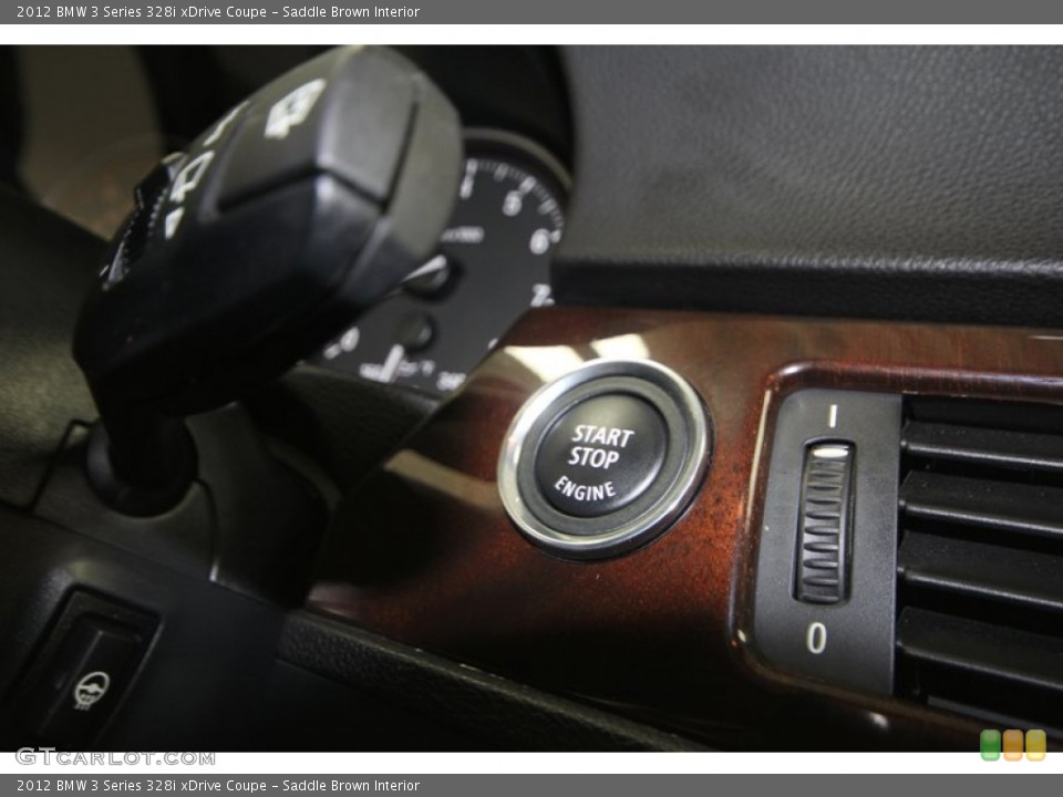 Saddle Brown Interior Controls for the 2012 BMW 3 Series 328i xDrive Coupe #76391849