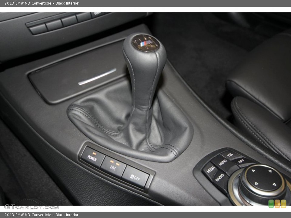 Black Interior Transmission for the 2013 BMW M3 Convertible #76393611