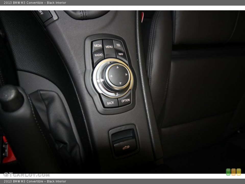 Black Interior Controls for the 2013 BMW M3 Convertible #76393625