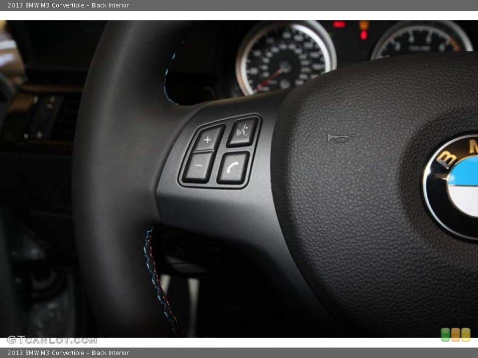 Black Interior Controls for the 2013 BMW M3 Convertible #76393713