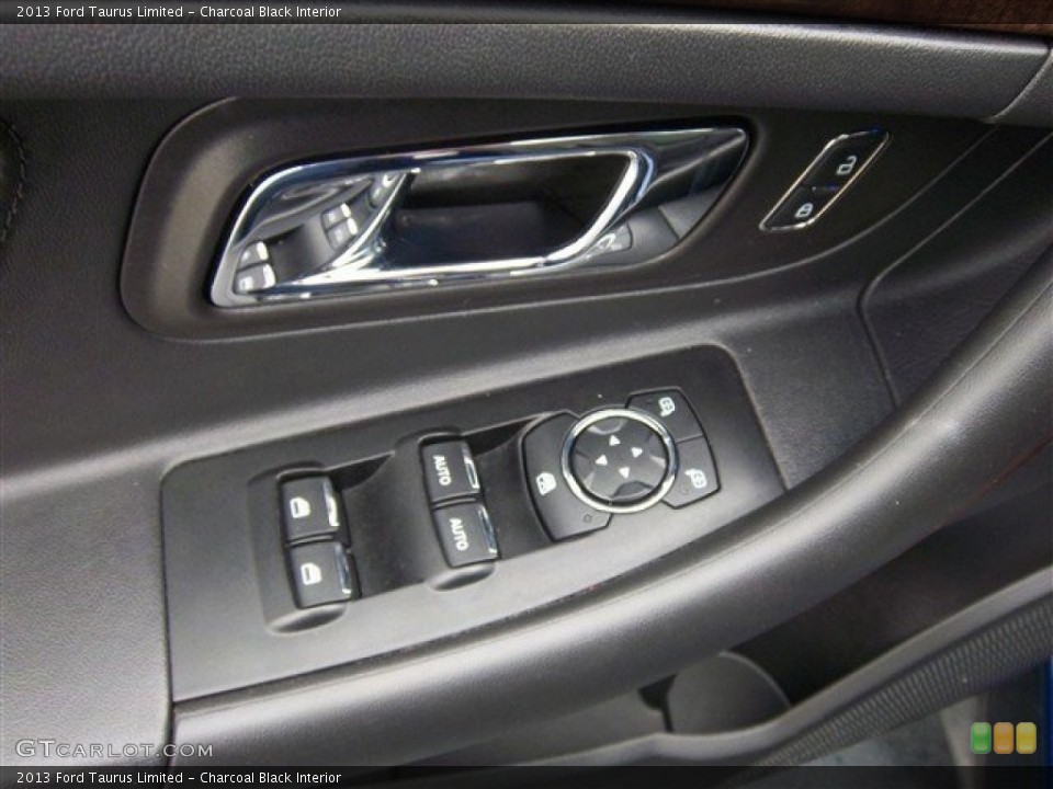 Charcoal Black Interior Controls for the 2013 Ford Taurus Limited #76394782