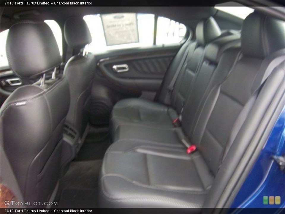 Charcoal Black Interior Rear Seat for the 2013 Ford Taurus Limited #76394847