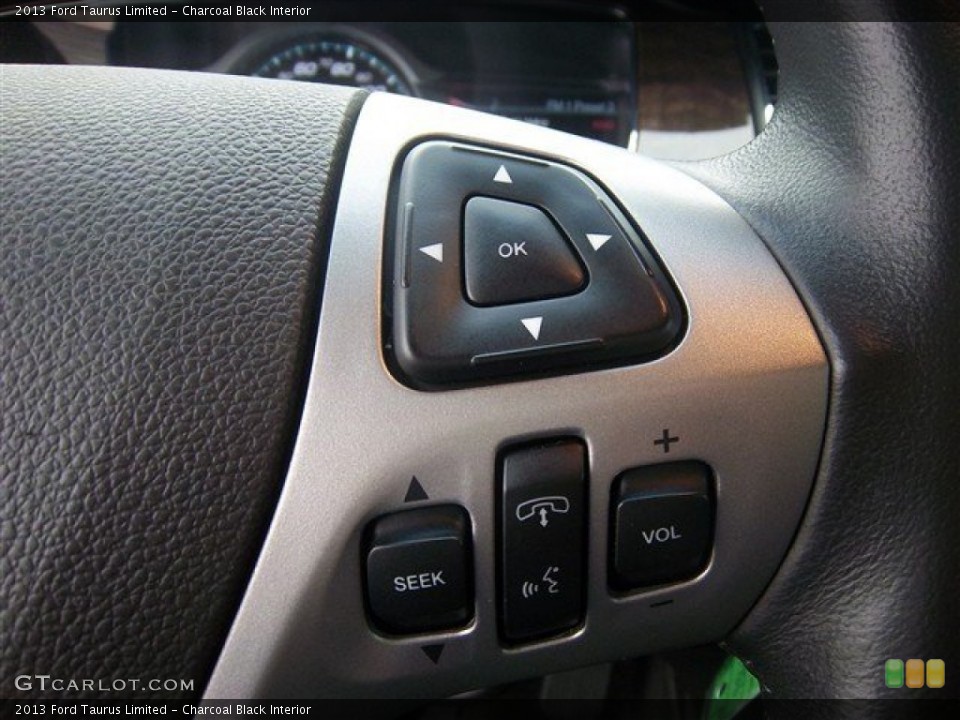 Charcoal Black Interior Controls for the 2013 Ford Taurus Limited #76394955