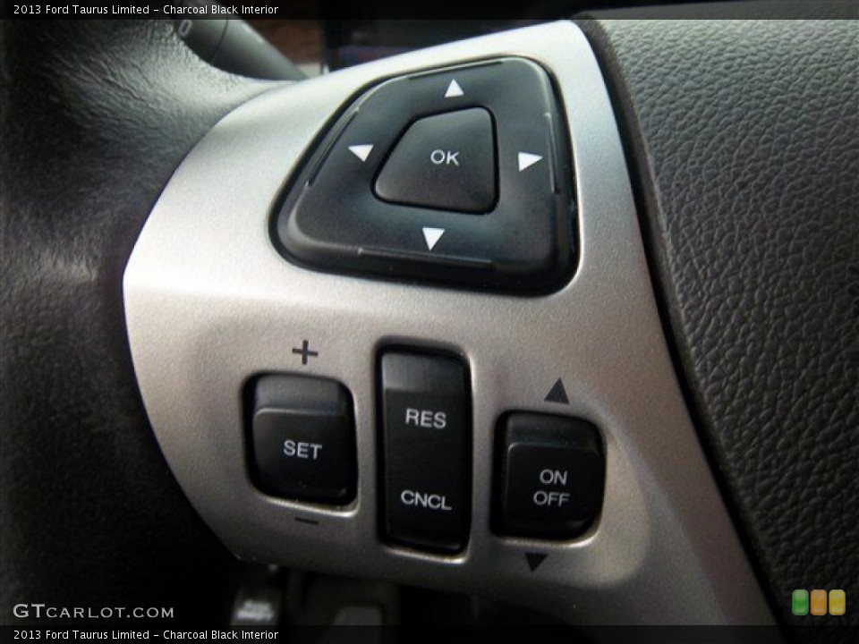 Charcoal Black Interior Controls for the 2013 Ford Taurus Limited #76394970