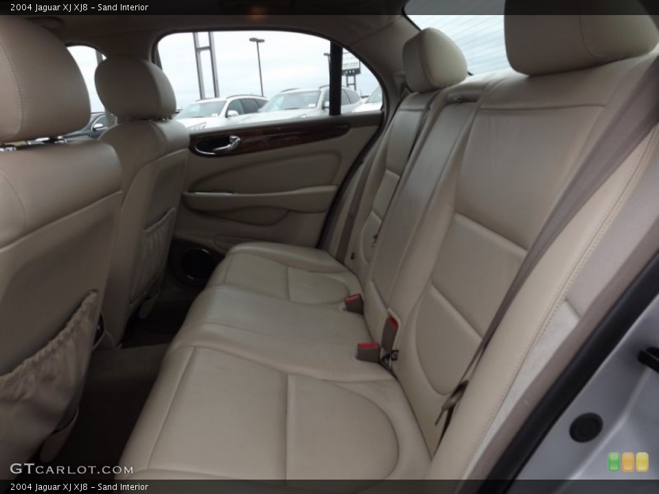 Sand Interior Rear Seat for the 2004 Jaguar XJ XJ8 #76395208