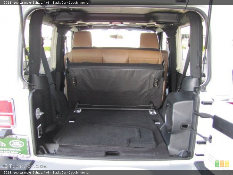 Black/Dark Saddle Interior Trunk for the 2011 Jeep Wrangler Sahara 4x4 #76398801