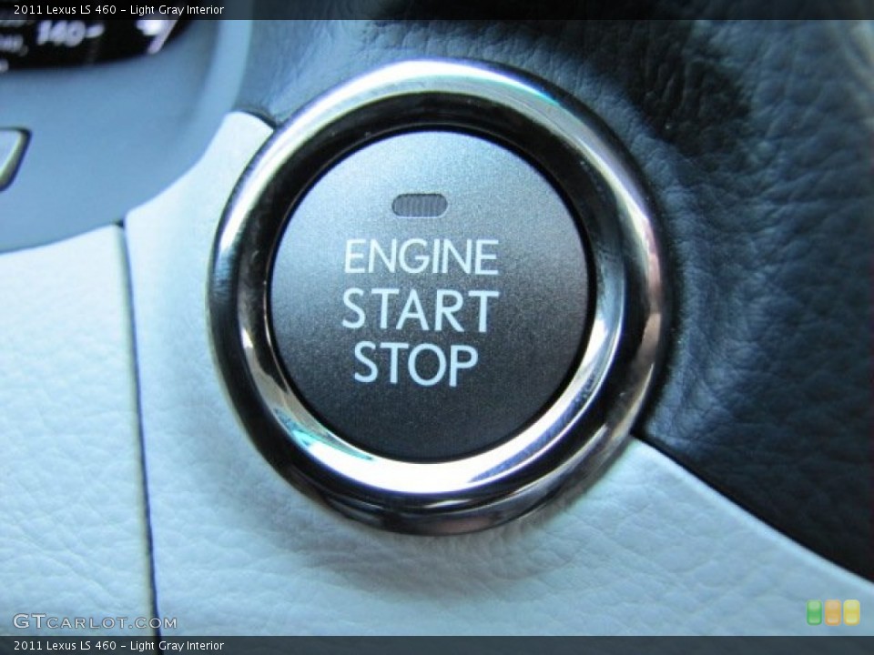 Light Gray Interior Controls for the 2011 Lexus LS 460 #76399998