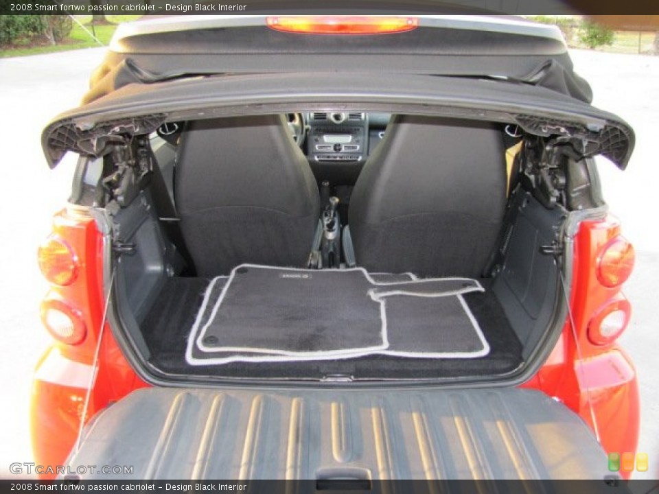 Design Black Interior Trunk for the 2008 Smart fortwo passion cabriolet #76400568
