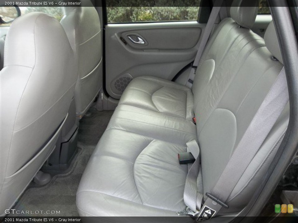 Gray Interior Rear Seat for the 2001 Mazda Tribute ES V6 #76400874