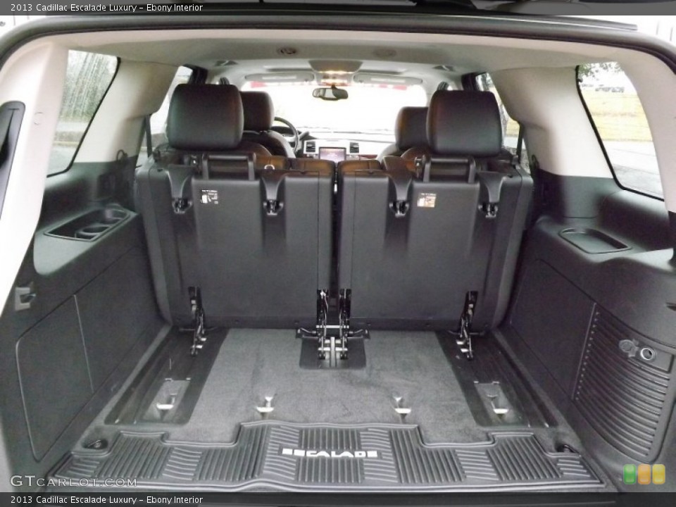 Ebony Interior Trunk for the 2013 Cadillac Escalade Luxury #76401375