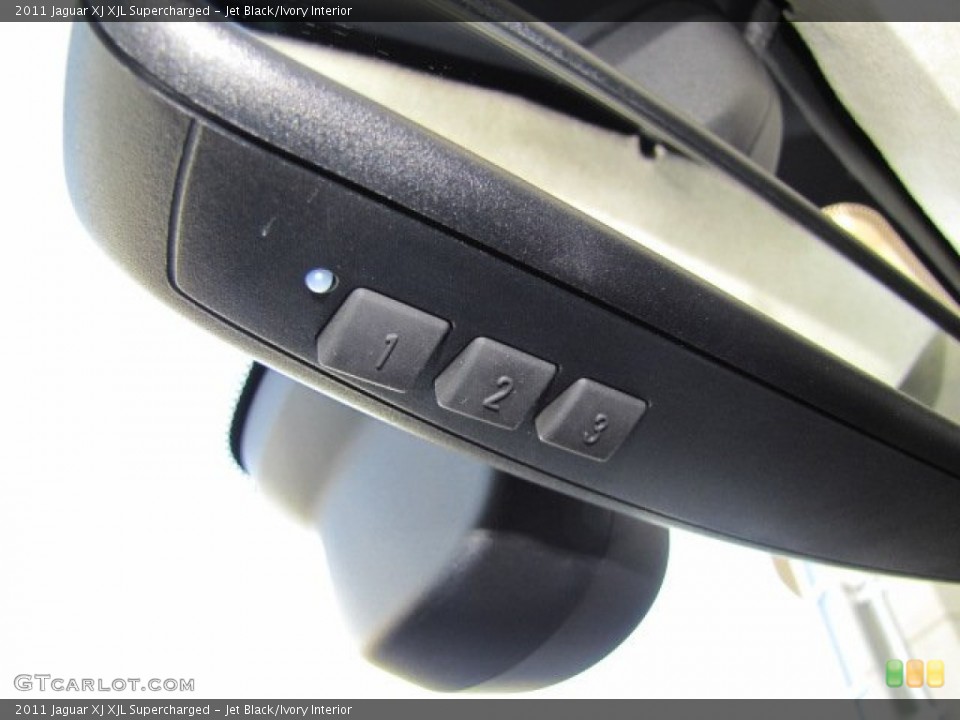 Jet Black/Ivory Interior Controls for the 2011 Jaguar XJ XJL Supercharged #76401763