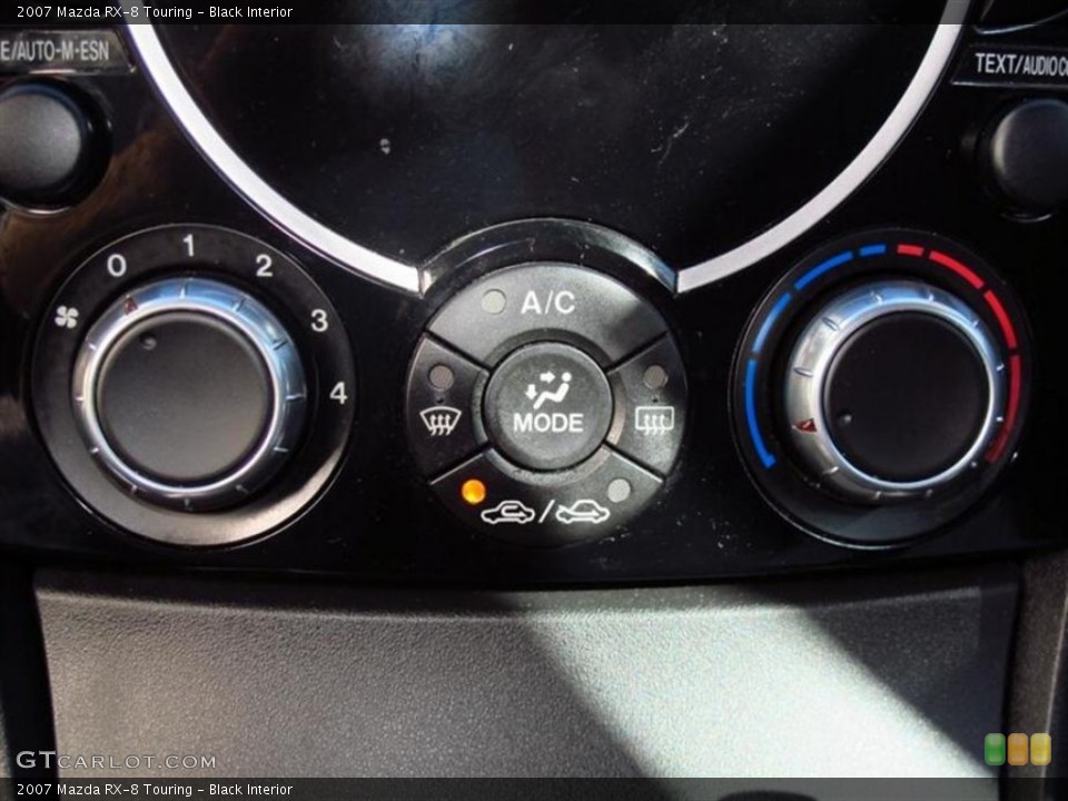 Black Interior Controls for the 2007 Mazda RX-8 Touring #76403013