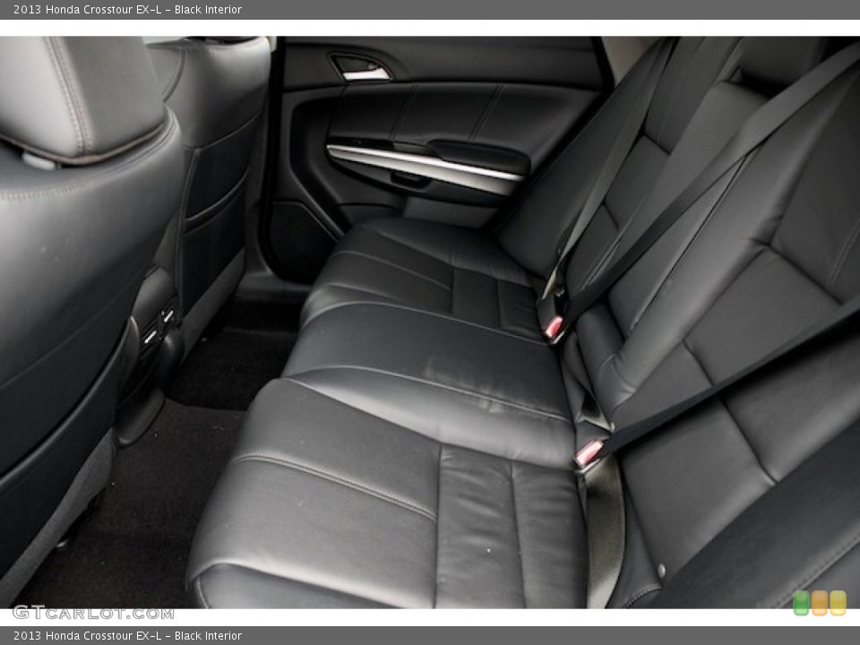 Black Interior Rear Seat for the 2013 Honda Crosstour EX-L #76403445