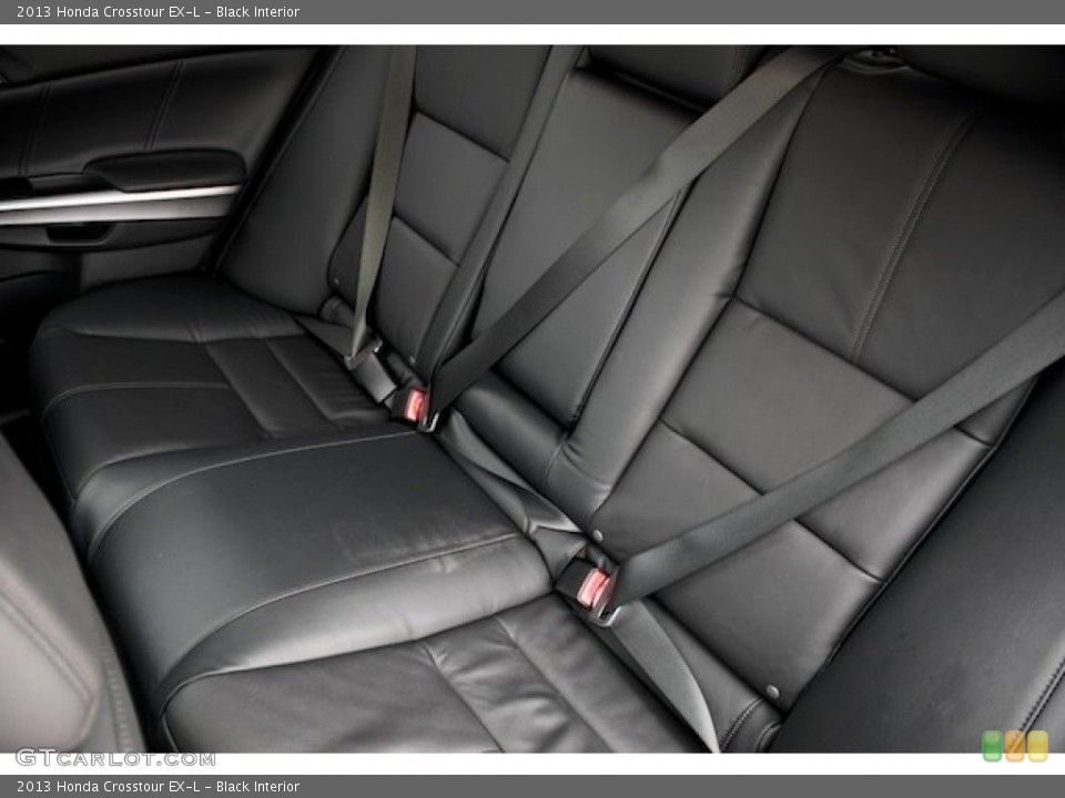Black Interior Rear Seat for the 2013 Honda Crosstour EX-L #76403490