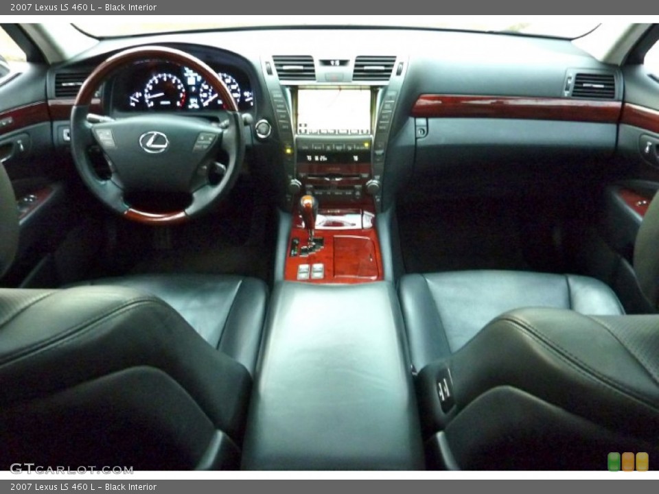 Black Interior Dashboard for the 2007 Lexus LS 460 L #76404384