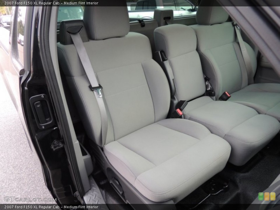 Medium Flint Interior Front Seat for the 2007 Ford F150 XL Regular Cab #76404502